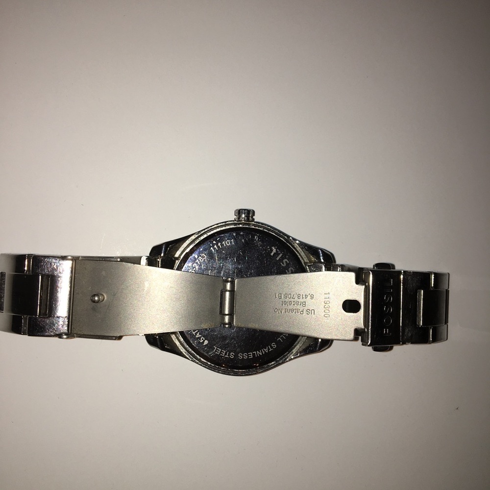 FOSSIL Silver Oversized Watch - Picture 6 of 8
